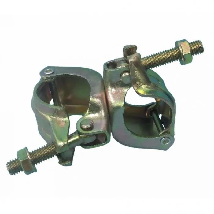 BS 1139 Building Construction Forged Scaffolding Clamp Scaffold Beam Clamps Scaffolding Drop Forged Steel Angle Adjustable Clamp Swivel Coupler