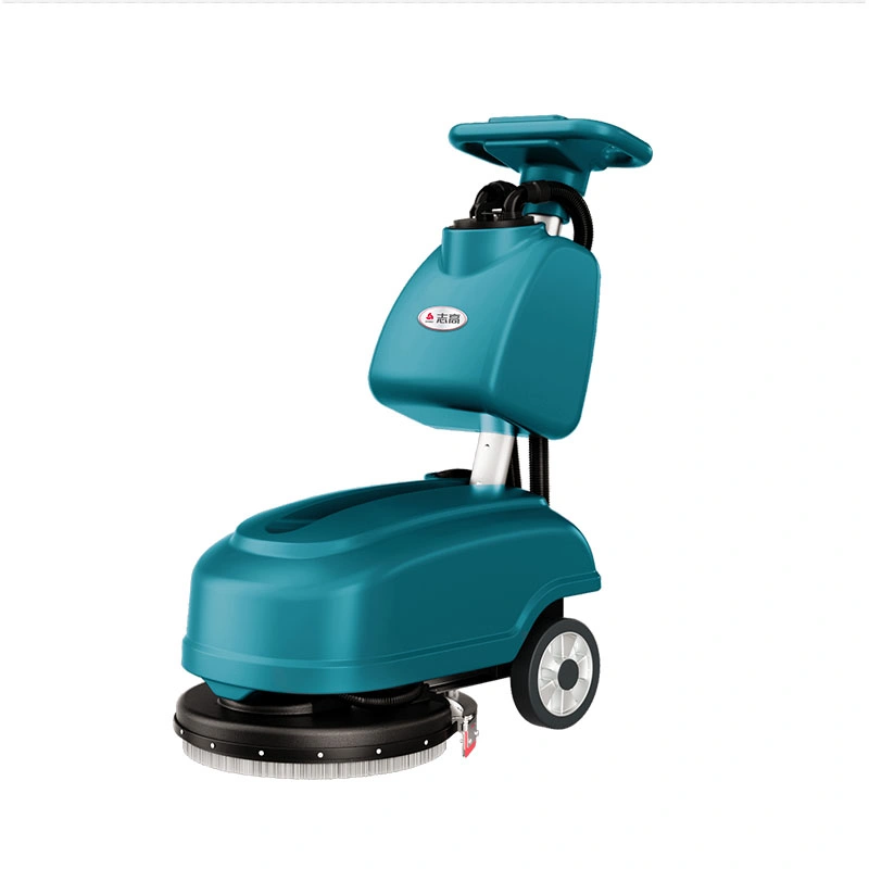 E2 Electric Industrial Commercial Walk Behind Manual Push Floor Scrubber Cleaning Machine