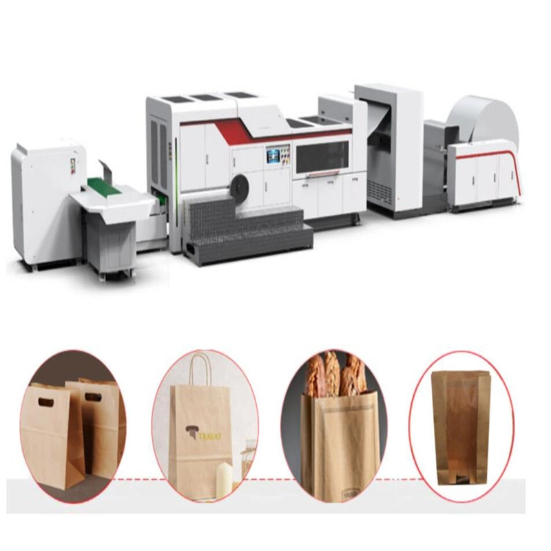 Full Automatic Bread Paper Bag Making Machine