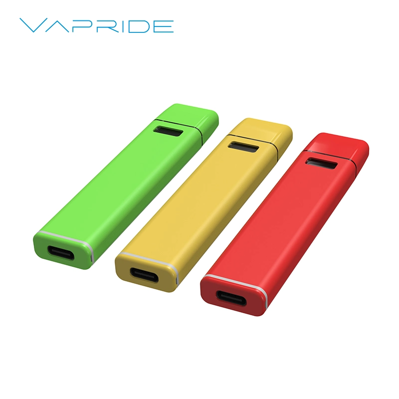 Vapride Vp70 1g 2g Disposable/Chargeable Vape Ceramic Coil Pod Disposable/Chargeable Vape Pen