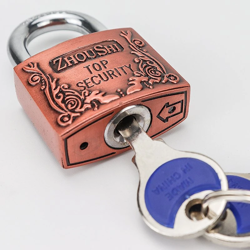 Zinc Alloy Die-Casting Safety Top Security Heavy Duty Antique Plated Pad Lock