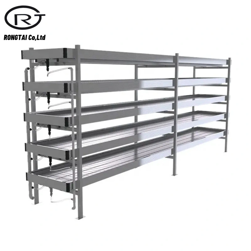 Vertical Grow Rack Greenhouse Rolling Benches Hydroponic Tables