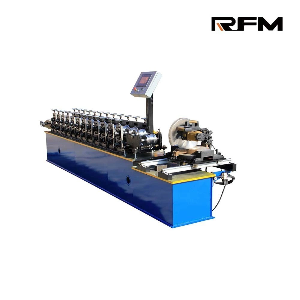 High Standard 118 mm Different Thickness Metal Shutter Door Roll Forming Machine Flying Saw Cutting