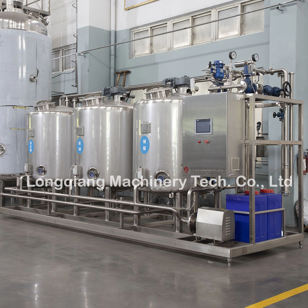 Customized Machine Mixer Stainless Steel Tank Tanks Dairy Machinery Cleaning CIP Equipment