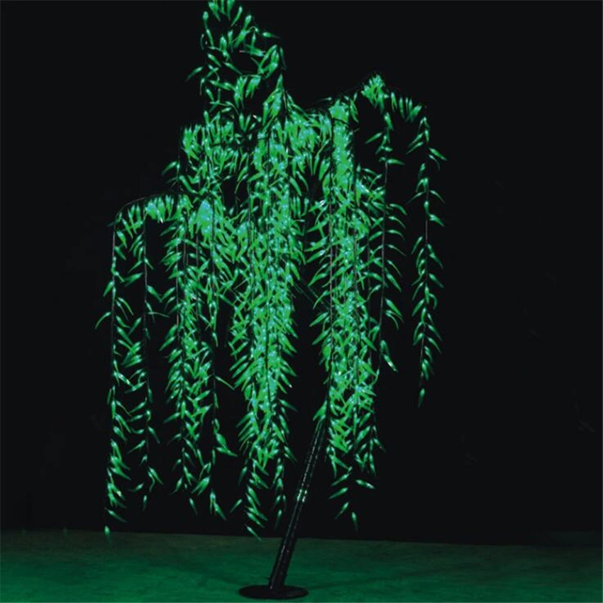 Artificial LED Willow Tree Landscape Lighting Tree Christmas Decoration