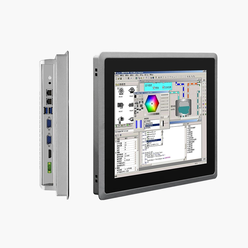 Panel-PC Industrie-PC 10,4 12 15 17 19 Zoll Wasserdichter Touchscreen-Industrie-Panel-PC mit Embeded