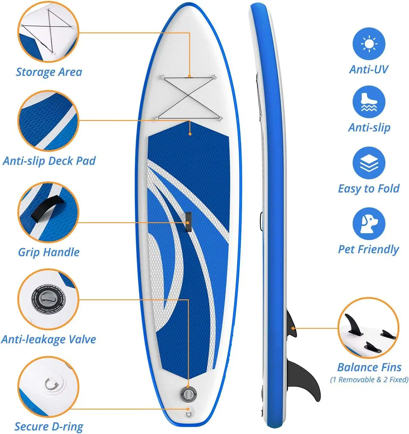 Dandelion Stand-up Paddleboarding Equipment for Adults Waterskiing