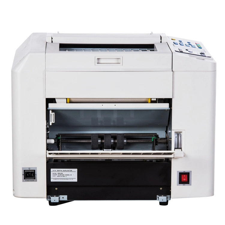 Rongda Vr-231 Digital Duplicator Experienced Manufacture with CE Certification