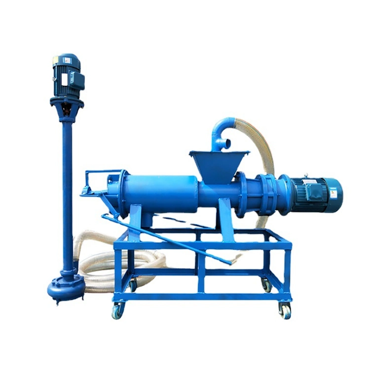 Chicken Dung Dewatering Machine Cow Dung Drying Machine Dewatering Sludge Machine Cow Manure Removal Machine Manure Dewatering Solid Liquid Manure Separator