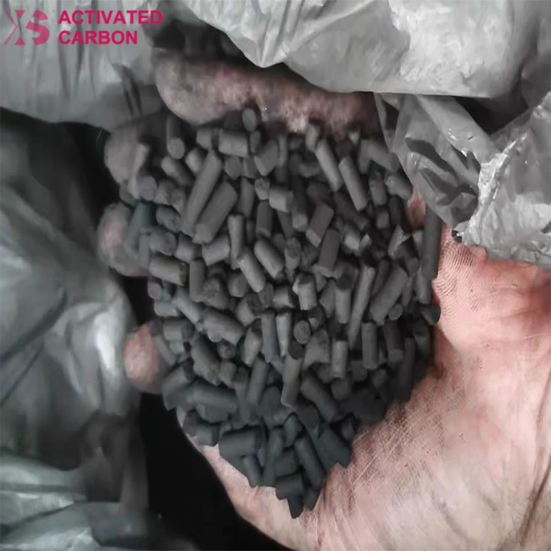 High Ctc 50 60 80 Columnar Activated Carbon Pellets 4mm, 6mm Water Purification, Air Treatment