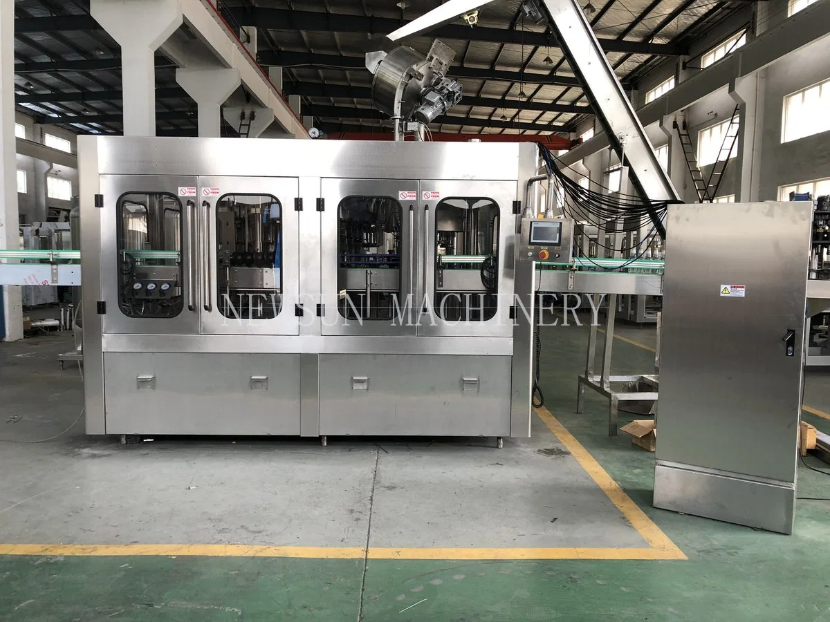 Pet Glass Bottle CO2 Carbonated Soft Drinks Water Filling Machine /Carbonated Soft Drinks Bottling Line Price