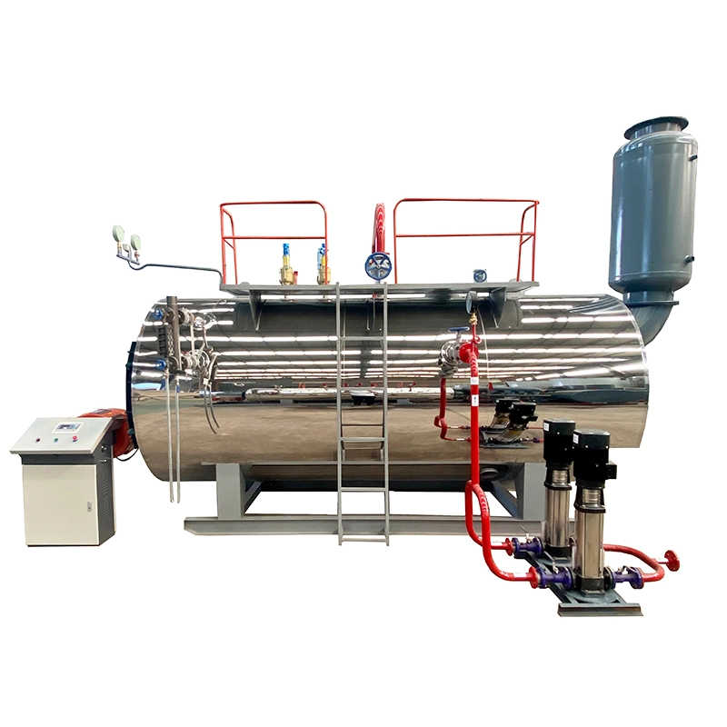 Tubo de fuego Gas Gas Gas Calefacción máquina de calderas de vapor para Línea de producción