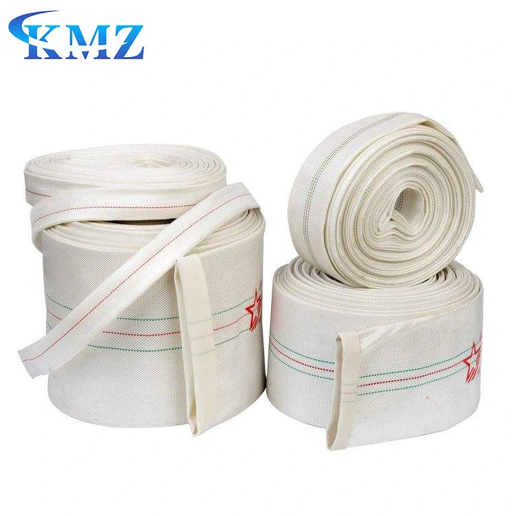 China Manufacturer Fire Fighting Supplies PVC Lining Rubber Lining Canvas Fire Hose