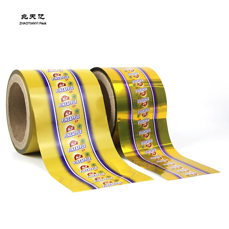 OEM High quality/High cost performance Pet/BOPP Custom Printed Laminated Aluminum Snack Food Plastic Film Roll