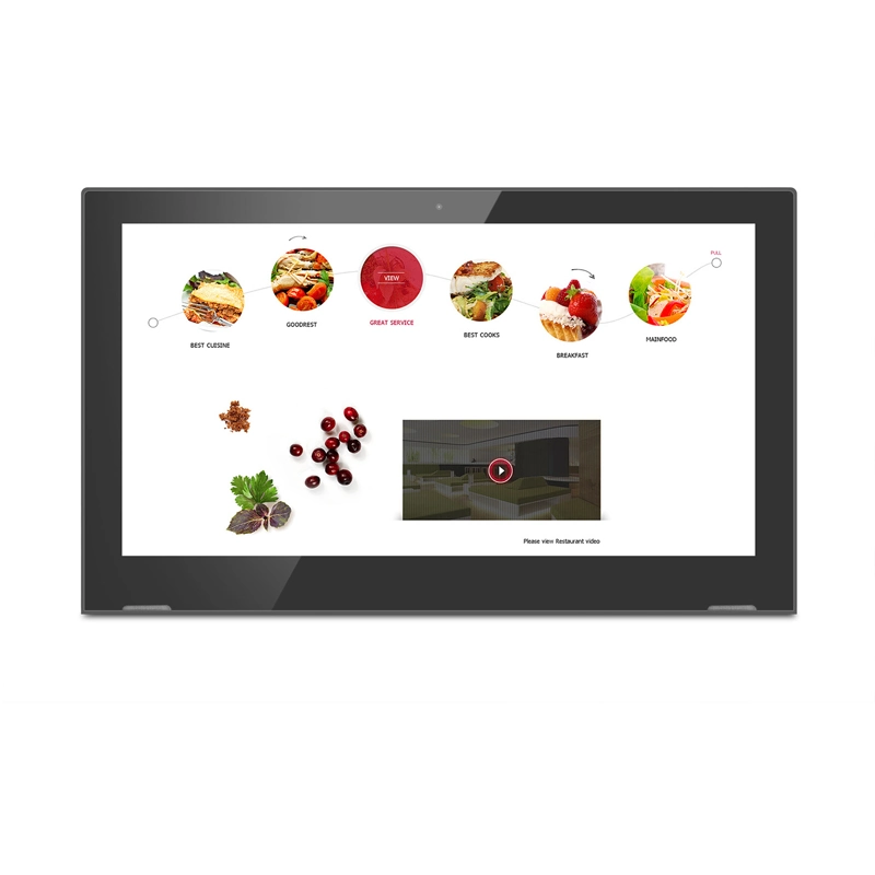 Hot Selling 10.1/15.6 Inch Android 8.1 2+16GB Meeting Room Tablet L Style Rk3288 RJ45/WiFi Poe Black/White Optional Resolution 1280*800 Digital Signage