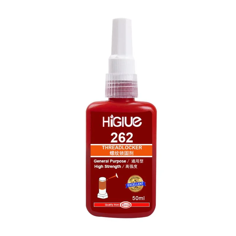 Higlue 262 Chemicals Resistance Permanent Thread Locker Anaerobic Metal Adhesive 10ml