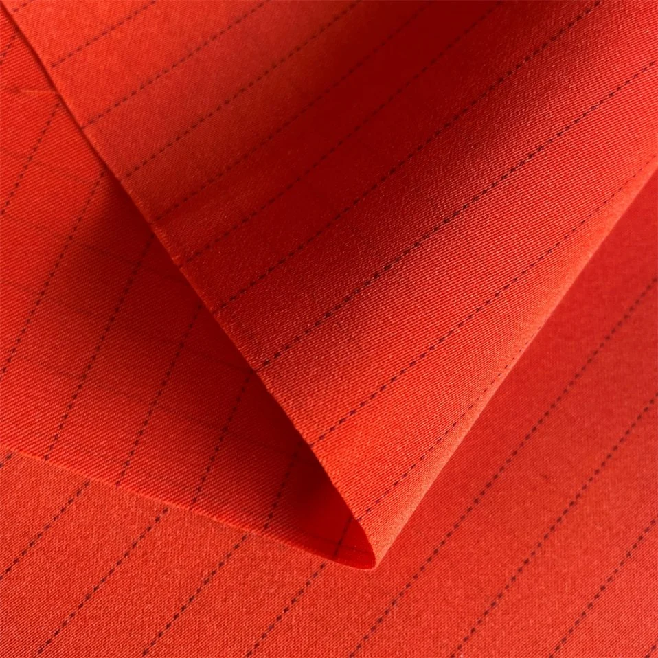 Acid and Alkali Resistant Fabric Satin for Special Uniform and Workwear