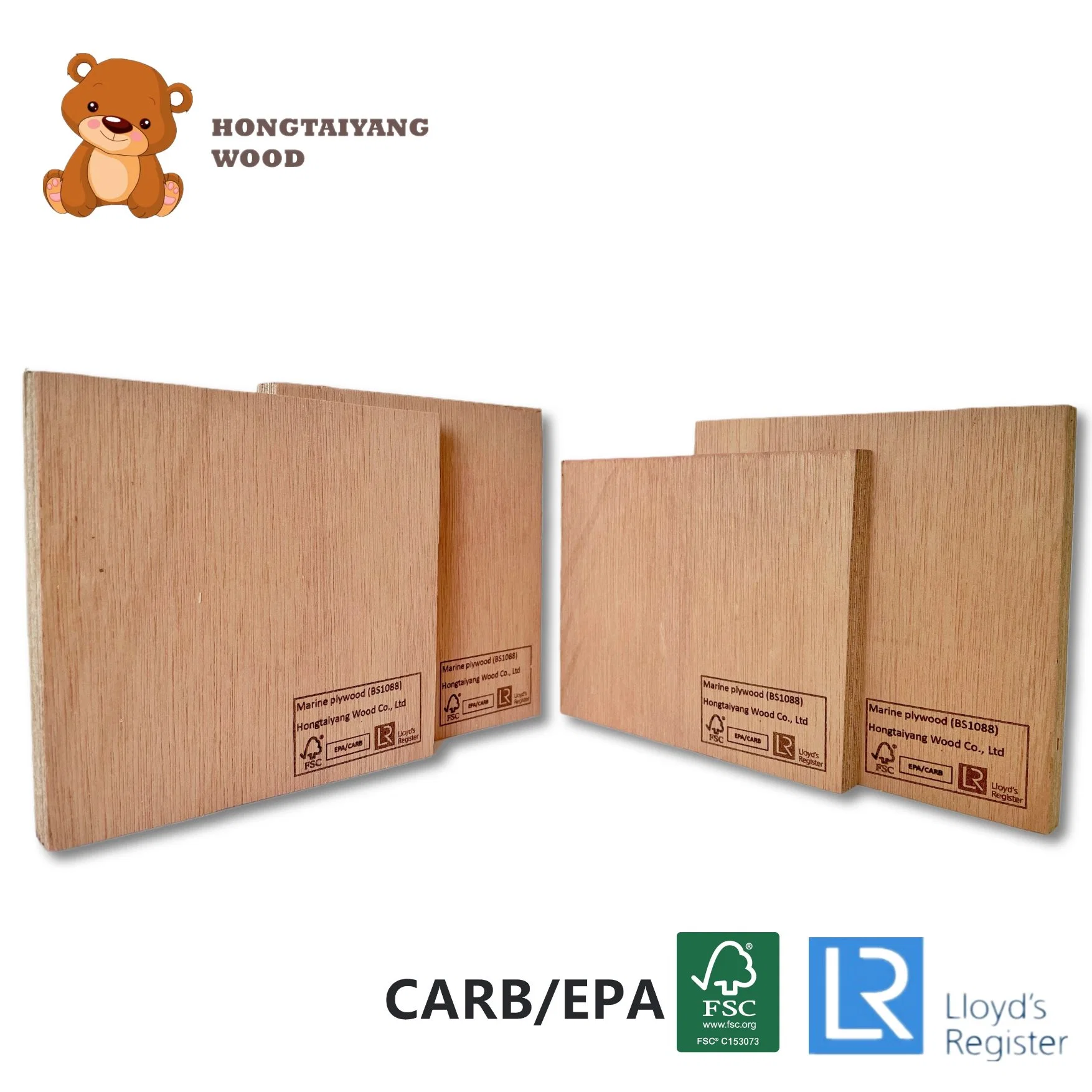 Marine Plywood with Llyods Register 100% Okoume