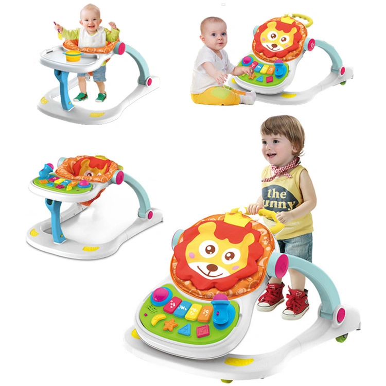 Baby-Nutzung Fahrt auf Auto 3 in 1walking Trolley Yo-Yo Auto Spielzeug Kinderwagen Baby Walker