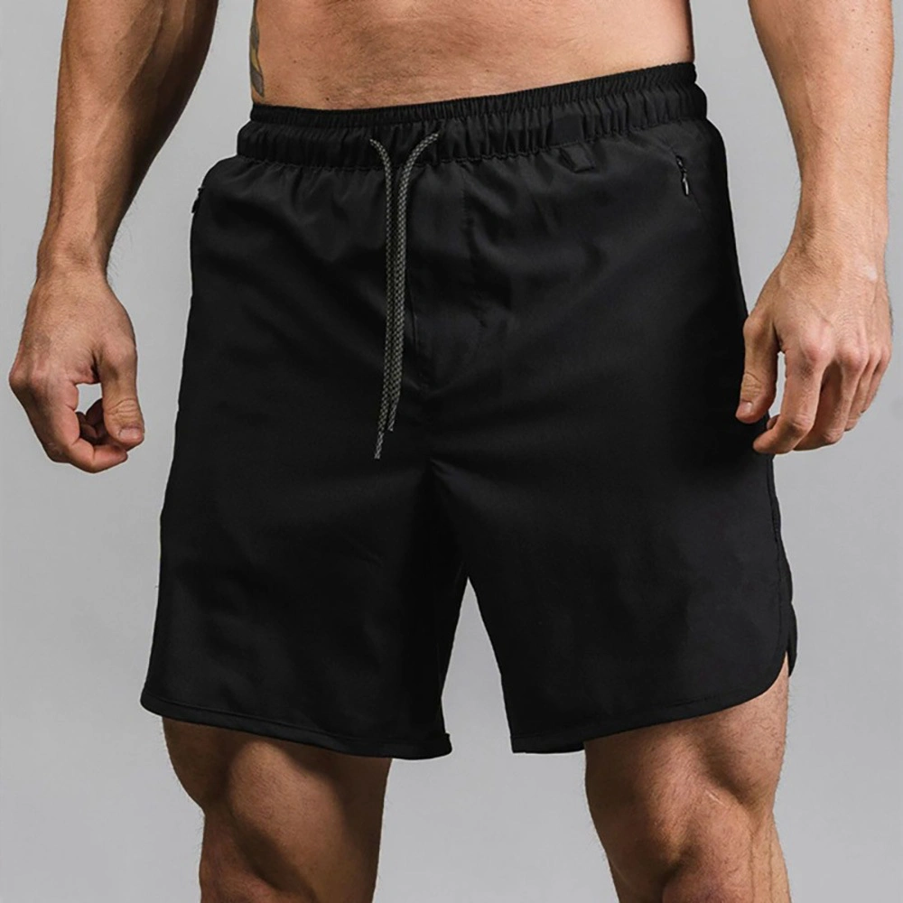 Hombres Verano Deporte Loose Casual transpirable pantalones cortos logotipo personalizado para hombre Fitness corto para hombre