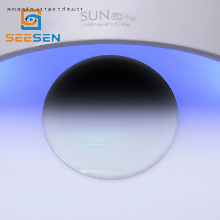 1.59 PC Polycarbonate Photo Grey Single Vision Anti Impact Photochromic Lens