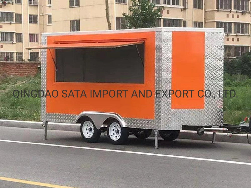 China Made Food Trailers Food Carts Truck for Sale