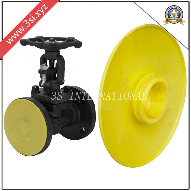 Yellow Push-in Flange Face Covers with Stock Service (YZF-C416)