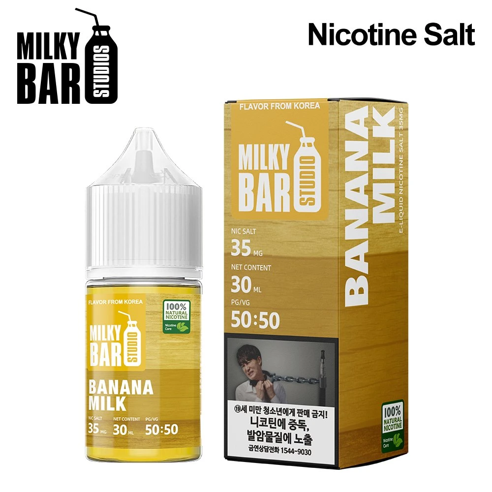 Milky Bar OEM / ODM 30ml 35mg de nicotine Vape e liquide de jus de fruits