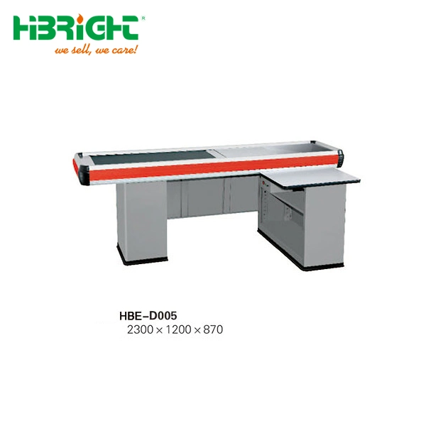 Electric Checkout Counter with Convey Belt