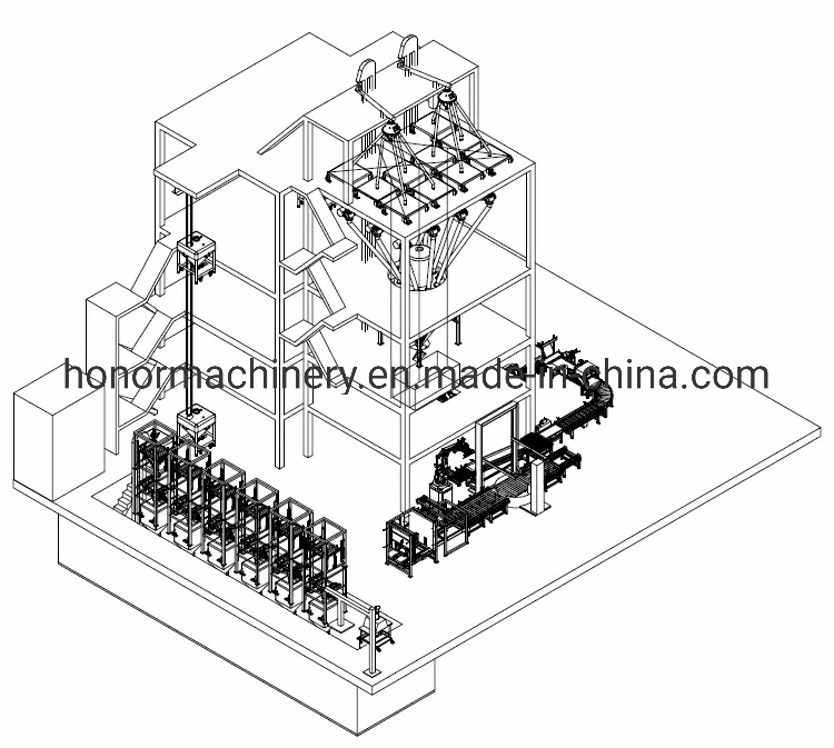 Factory Price Bags/Silo Unloader, Jumbo Bag Unlaoding Machine