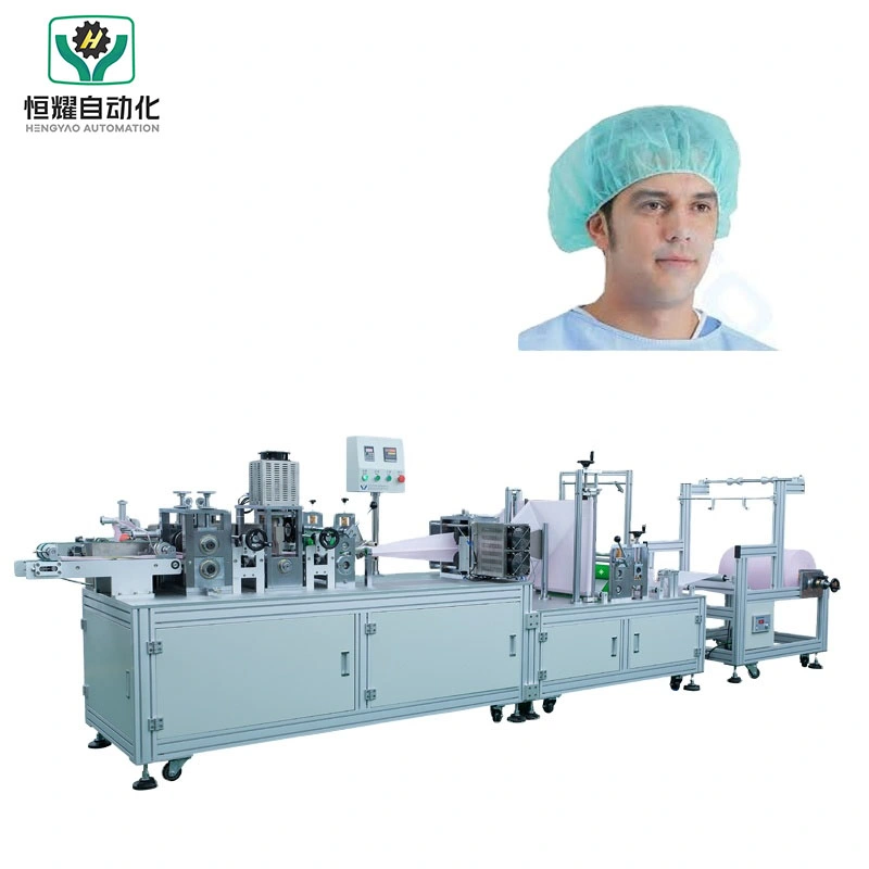 Fully Automatic Disposable Medical Nonwoven Surgical Doctor Cap Making Device