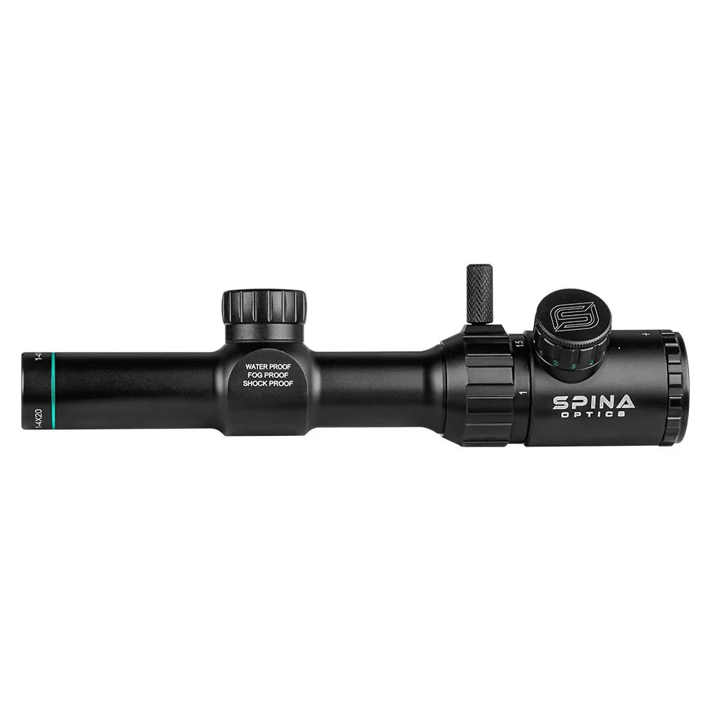 سبينا صيد Riflescope 1-4X20 نطاق الرؤية مع 11 مم أو 20 مم تركيب على السكك الحديدية 4 مرات تليسكوب ميرا التكبير