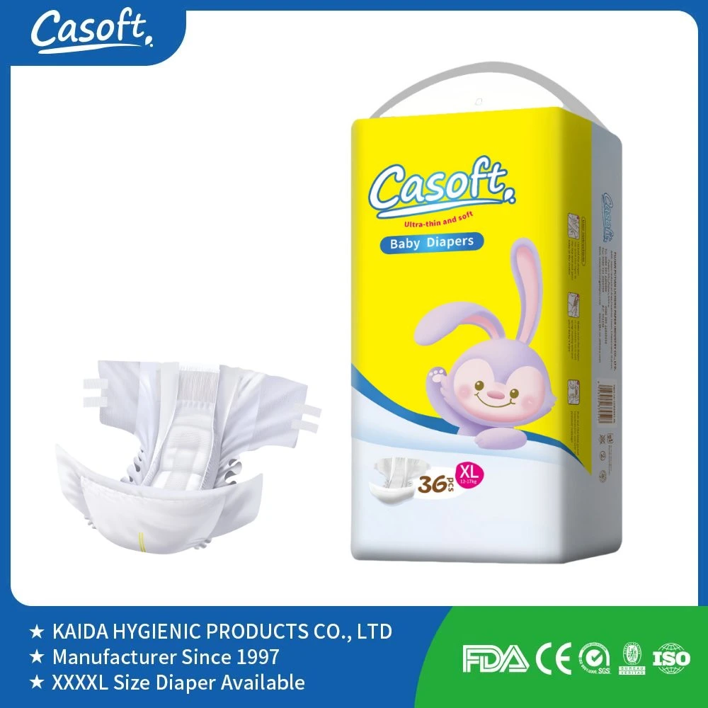 Melhor venda descartável Baby paparing diaper respirável Atacado algodão macio Superfície não tecido tecido Baby produtos fabricante