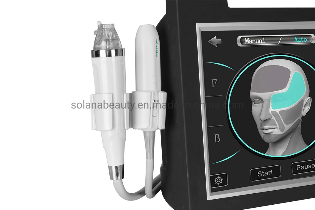 3 in 1 Microneedle RF 4D Hifu Beauty Machine with Vmax Hifu for Wrinkle Removal Anti-Aging