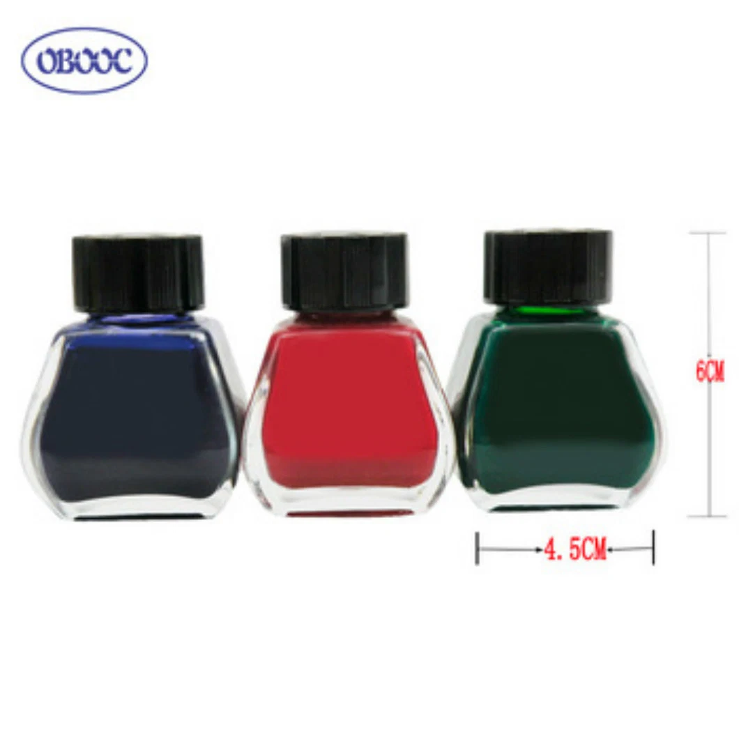 Fountain Pen Refill Ink with 30ml Glass Bottle