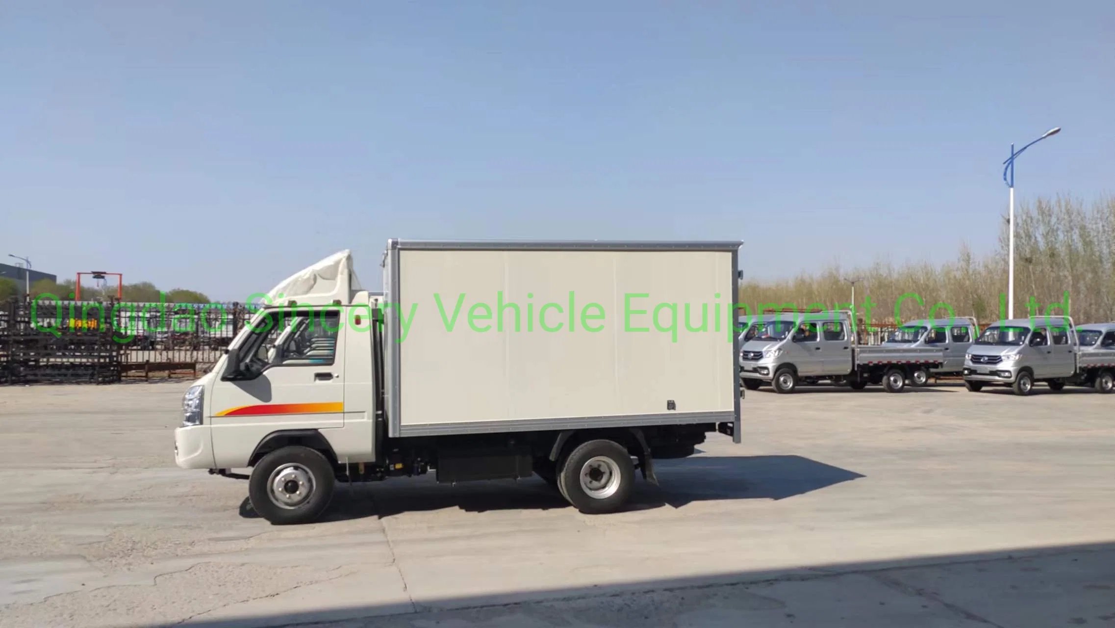 LHD High Speed Electric Van Truck