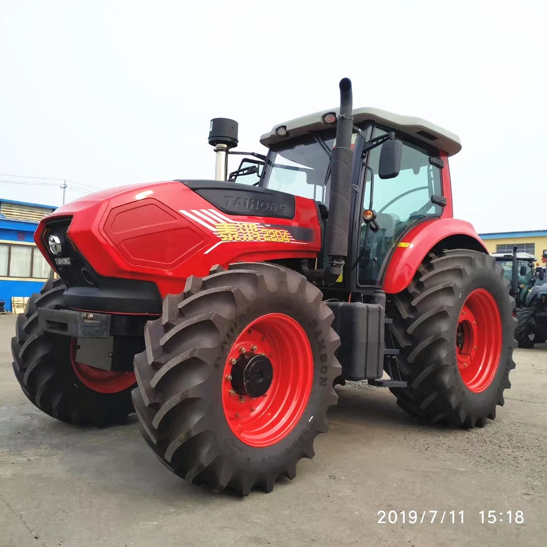 Fabricant Fournir des tracteurs agricoles compacts de haute qualité de 130HP 140HP 150HP 160HP 4WD Mini Tracteurs de pelouse de ferme