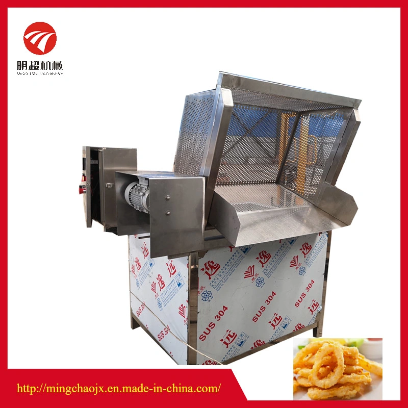 High quality/High cost performance  Donut Potato Chips Pork Rind Spiral Potato Frying Machine