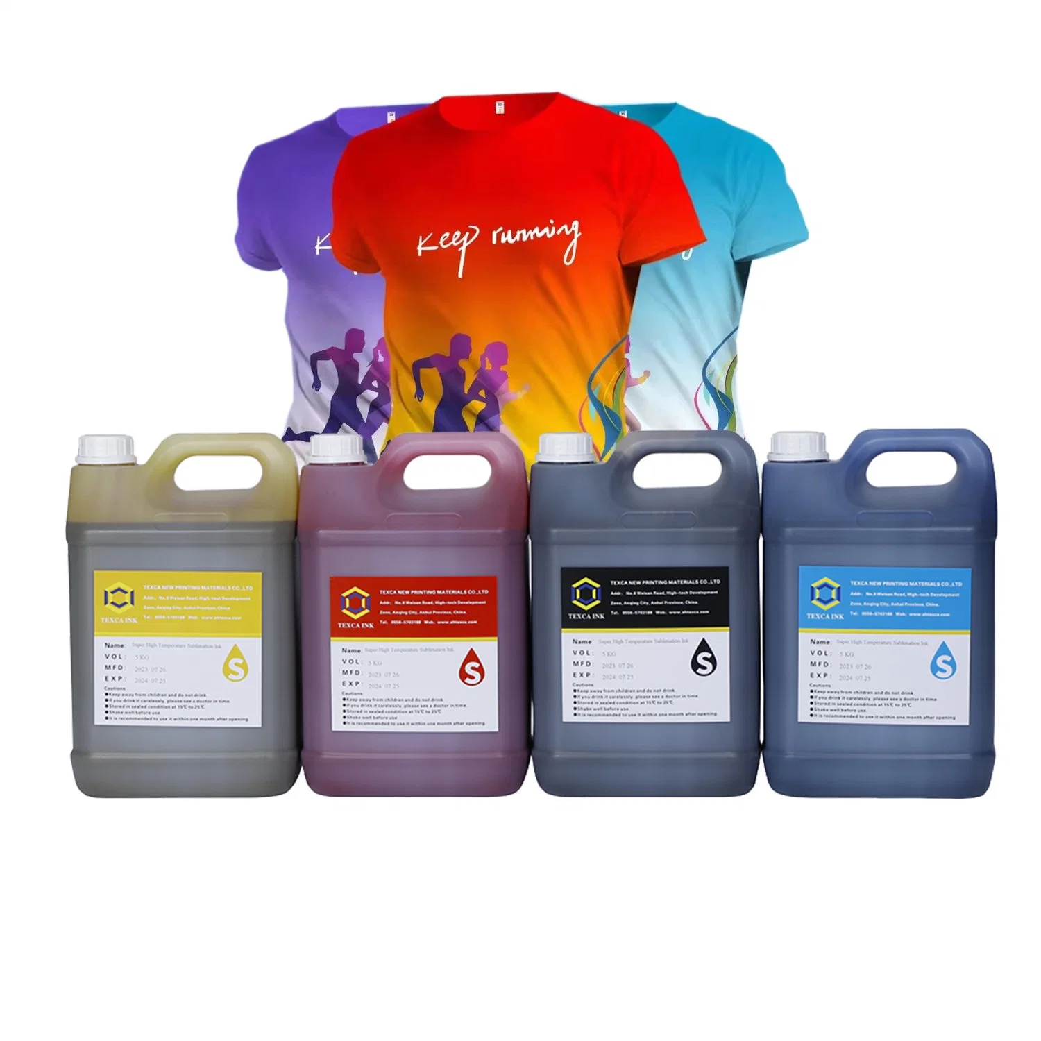 High Light Fastness High Temperature Resistance Super High-Temperature Dispersion Ink Sublimation Transfer Ink