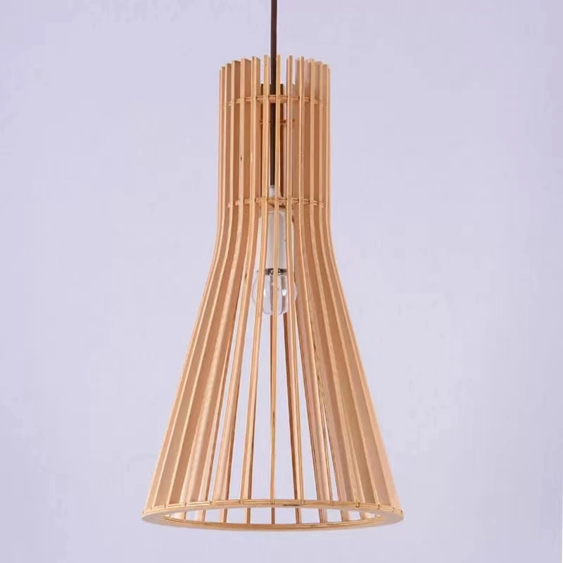 Jlp209 Natural Bamboo Strips Restaurant Lighting Decoration