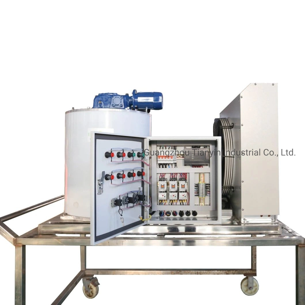 Industrial Flake Ice Maker System Ice Generator 20tons up to 50tons