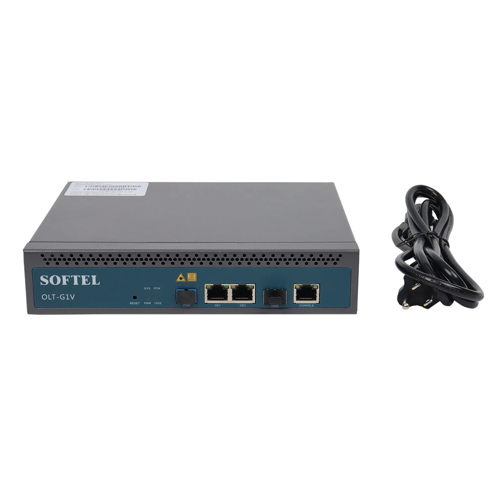 Softel Epon Gpon Olt 1 Port Vsol Single Port Olt Gpon Epon