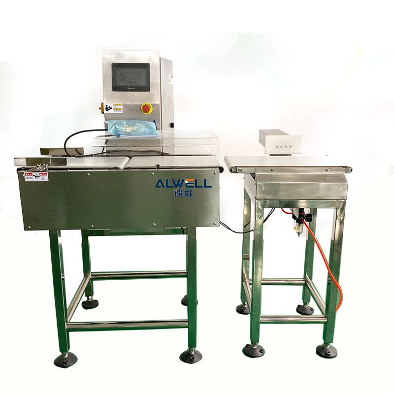 Automatic Online Dynamic Food Industry Check Weigher for Bags Boxes