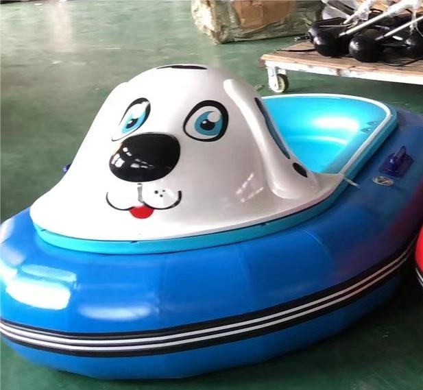 Professional Supplier Kids Fun Children Electric Duck Shape Inflatable Motor Bumper Boat