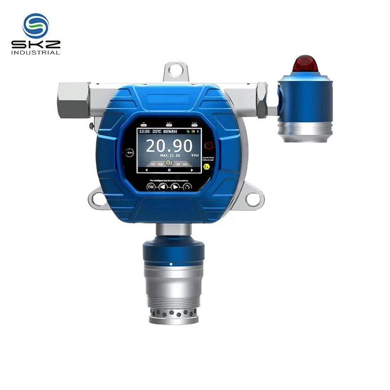 IP66 Explosion-Proof Skz2050b-5-Carbon Monoxide Co Gas Detector Monitor Gas Monitor System Gas Leakage Test