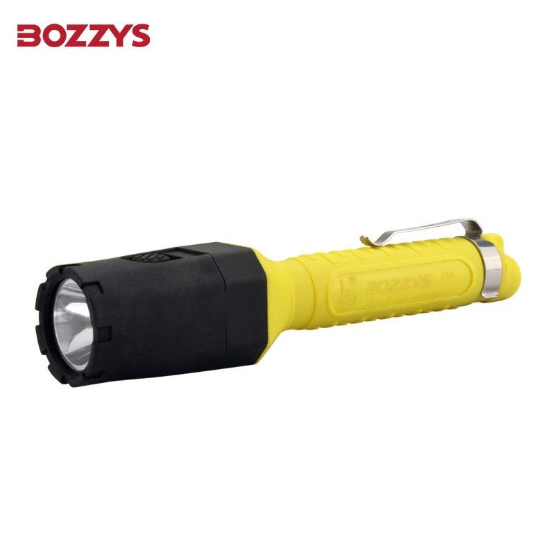 Bozzys Aluminum IP55 250mAh 1000lux 1W Industrial Grade Explpsion-Proof Flashlight Sp-3