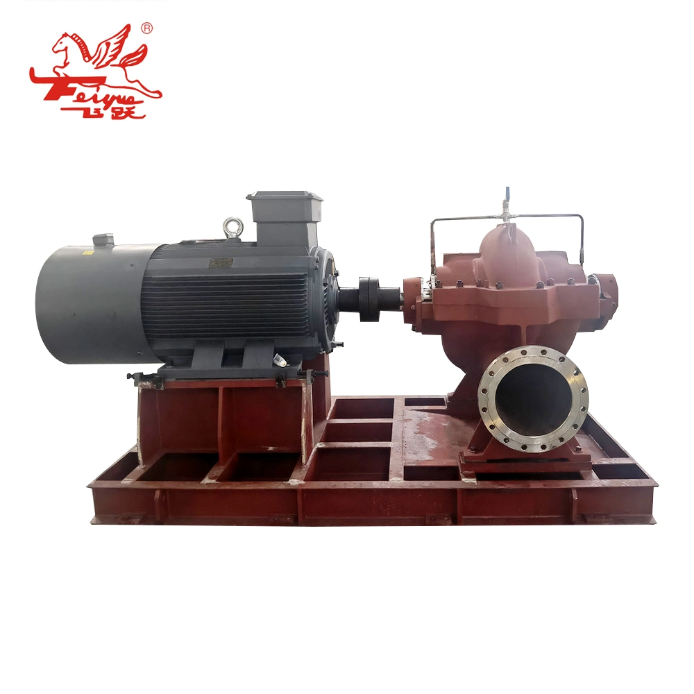 Fbs High Lifting Electricslurry Pump Double Suction Volute Pump Self Priming Jet Pump Diesel Engine Water Pump High Head Mud Pump