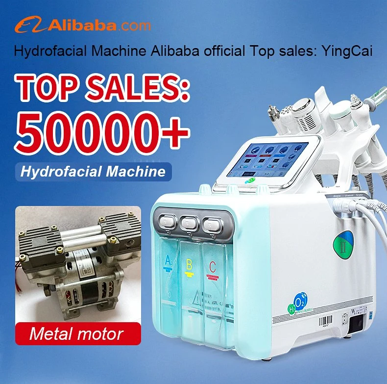 Hidrofacial Skin Rejuvenation 7 in 1 Hydrofacials Machine Hydro Facial H2O2 Small Bubbles Machine