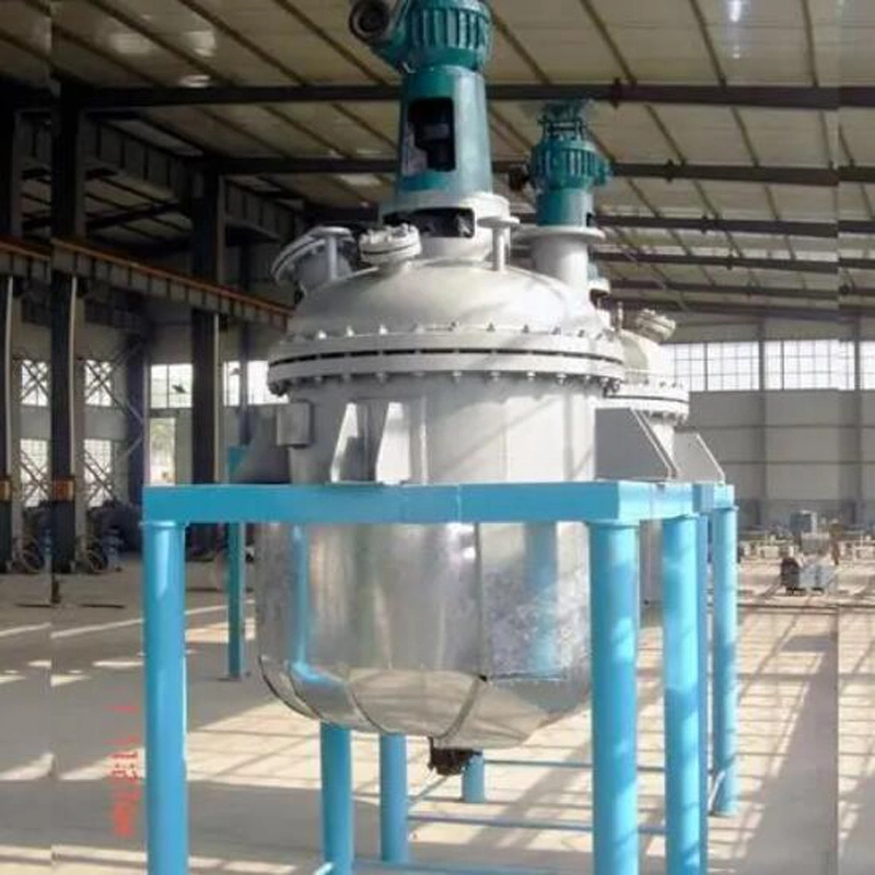 Stainless Steel (SS304 316) , Titanium, Nickel and Hastelloy, PE, PTFE, Glass or Enamel Line Jacket Heating Agitating Mixing Chemical Pressure Drum