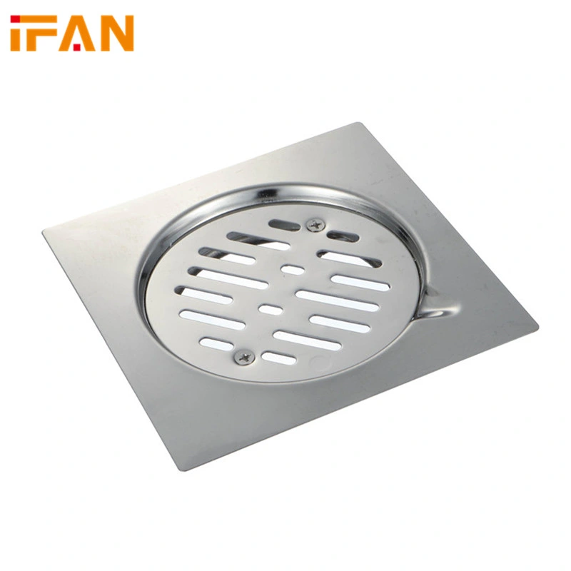 Ifan Concealed Floor Drain 15cm 20cm Stainless Steel Floor Drain